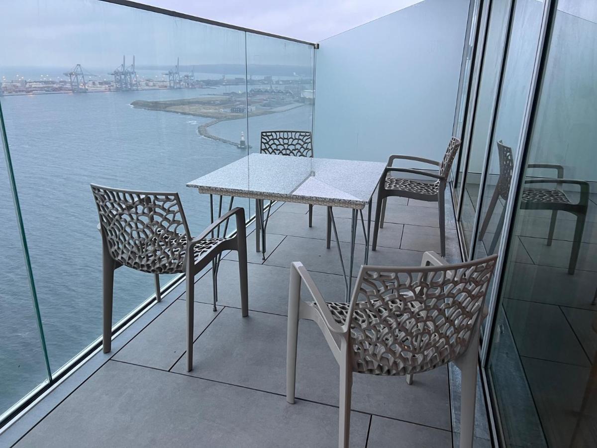 26-Etage Lejlighed Med Utrolig Havudsigt Aarhus Exterior photo