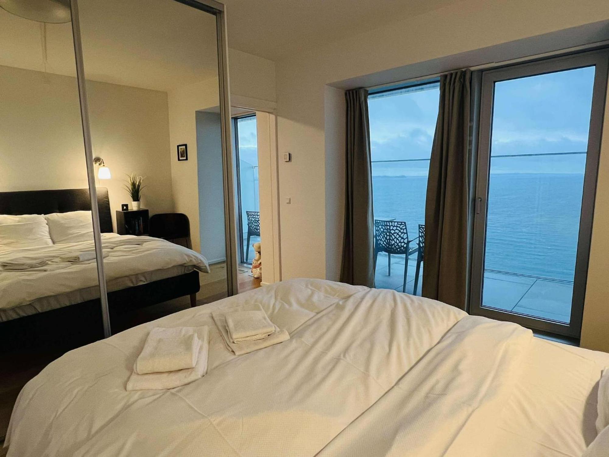 26-Etage Lejlighed Med Utrolig Havudsigt Aarhus Exterior photo
